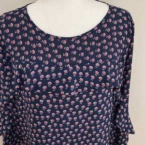 Loft Ruffle Trim Blouse